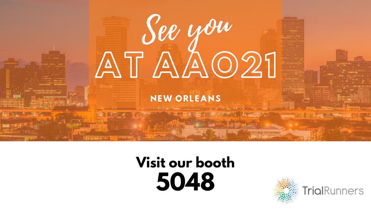 Our team is ready for #AAO21, and we are excited to see you! Do you want to know more about {{linkedin_mention(urn:li:organization:2318828|Trial Runners)}} unique approach to #ophthalmology #clinical trials? Visit our booth 5048. bit.ly/3c12eL5