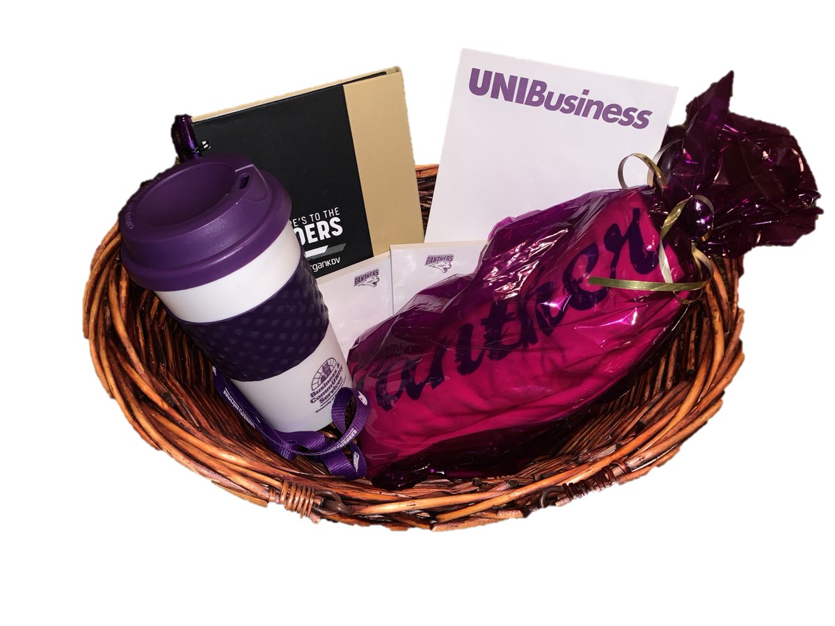 unishrm's tweet photo. @UNIEntreClub is graciously giving away this raffle basket at the Holiday Giveback Event on November 15. 

For a chance to win the raffle basket bring in non-perishable food items, men's clothing, and household products to donate to the Cedar Valley Hospitality House. https://t.co/dGEBx9yqP2