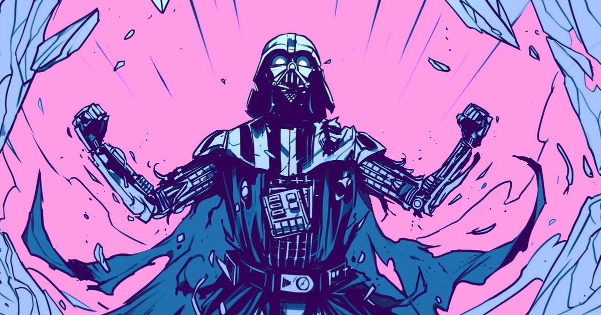 Tbt vapor wave vader.