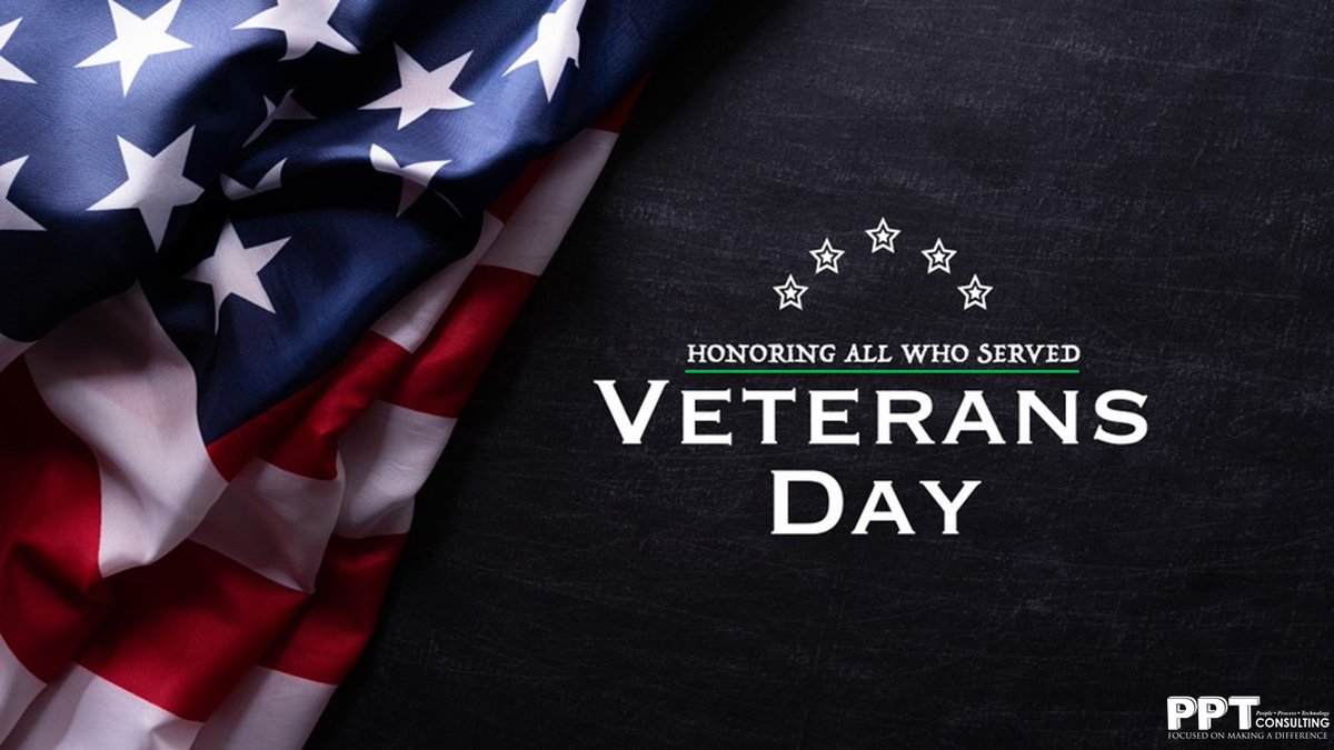 pptconsulting's tweet photo. Thank you to all who served! 
#VeteransDay #VeteransDay2021 #ThankYouForYourService https://t.co/rgEWlQX0Sr