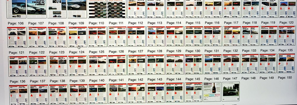 Thanks to the ace new  <a href="/autocar/">Autocar</a>  archive, you can now see in one screenshot exactly what got <a href="/MrJamesMay/">James May</a> fired nearly 30 years ago. Just read the drop capitals in order. A few of us were involved, but he alone took the rap. Not that his career exactly suffered as a result…