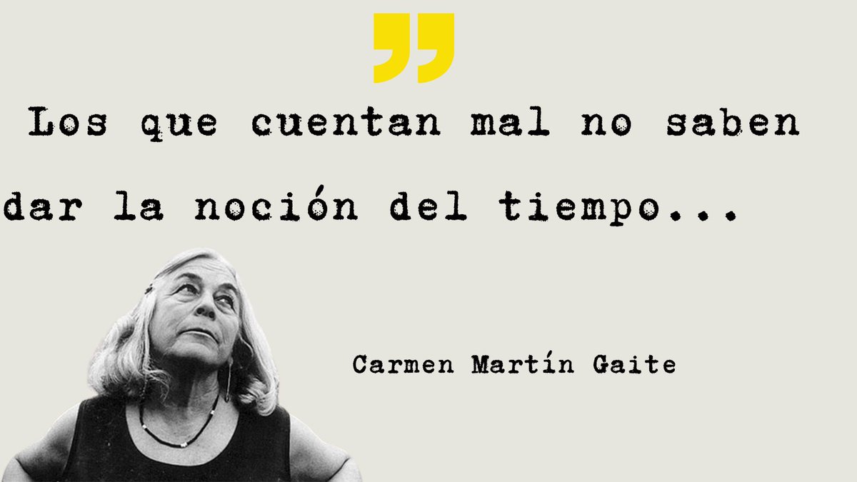 jimenaferlibro's tweet image. ✍️📢¿Y tú cómo narras con el tiempo? La novela empieza y acaba en un lugar concreto y en una fecha muy concreta. El tiempo es parte de la narración, casi un personaje más. 
Hoy una cita fuerte 😱
