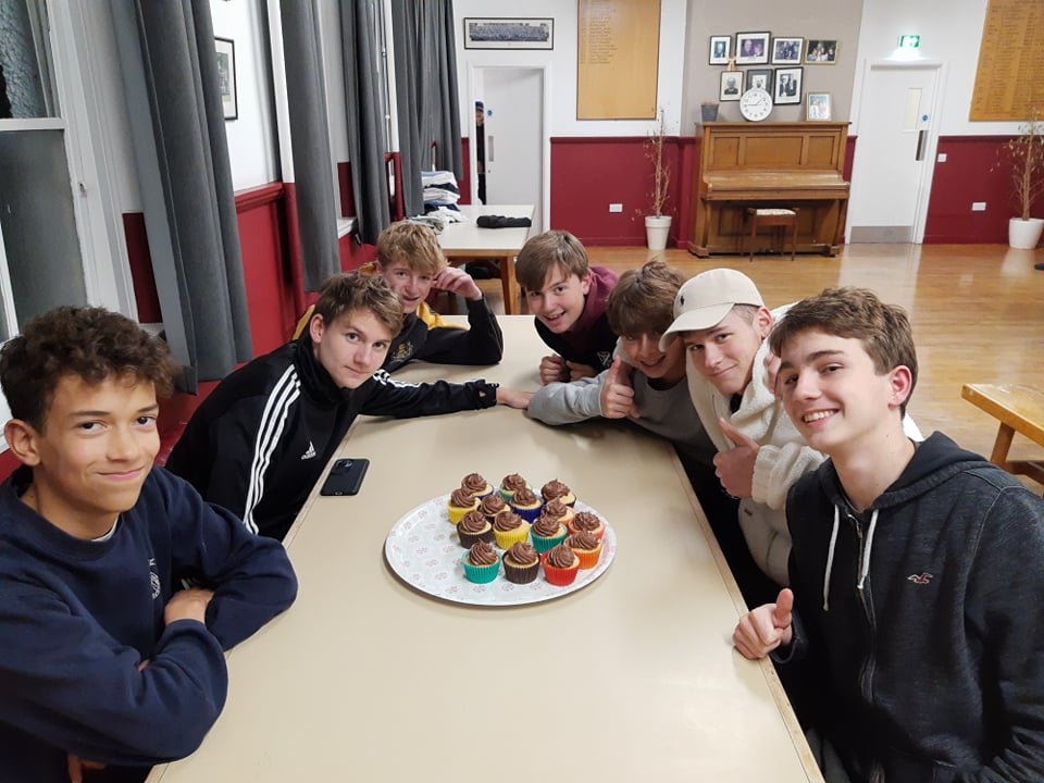 ReidsColl's tweet image. Happiest of birthdays to Anton, who turned 14 yesterday.  Flint keeping a close eye on the birthday cupcakes.