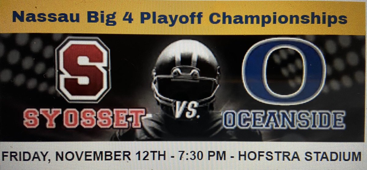 Sailor Fans... Are you ready for Friday Night Football?!... 
Get your tickets: 

gofan.co/search

Link for the live Broadcast: 

nfhsnetwork.com/events/nysphsa…

#GoSailors
#FridayNightLights