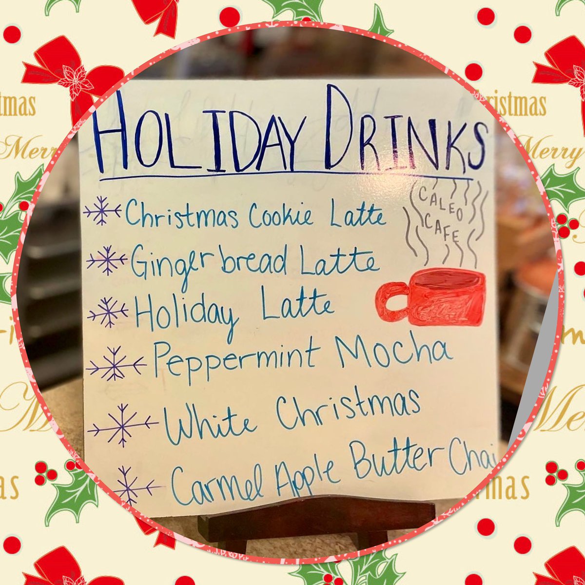 CafeCaleo's tweet photo. A few new choices, all approved by Caleo baristas! #baristalife #caleocafe #downtownangola #angolaindiana #smallcoffeeshop #coffeeshop #smallbusiness #steubencountyindiana https://t.co/dbpm2WGT8B
