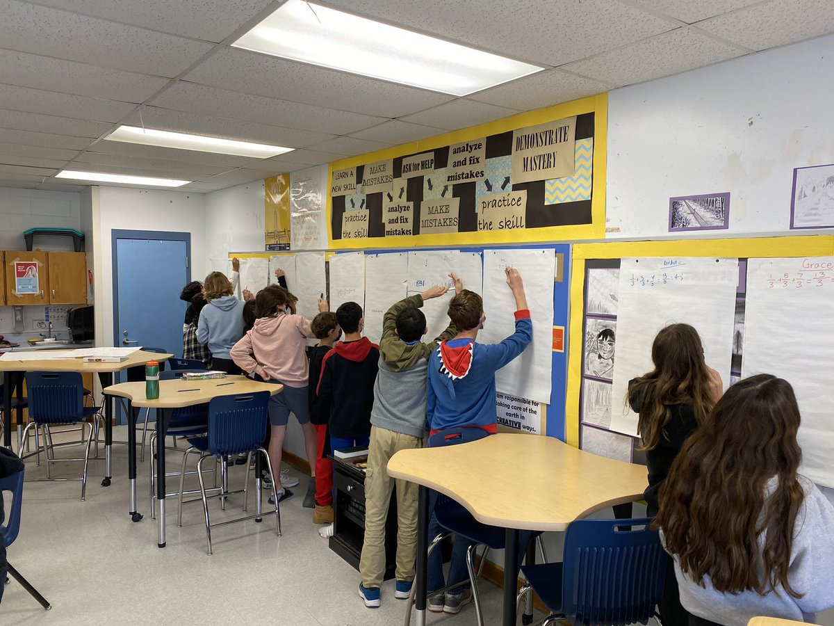 mrsampsonalcdsb's tweet image. Stand up and do math!  Such a great way to get them engaged!! This was a study session!!#buildingthinkingclassrooms #whiteboardmath @alcdsb_mart