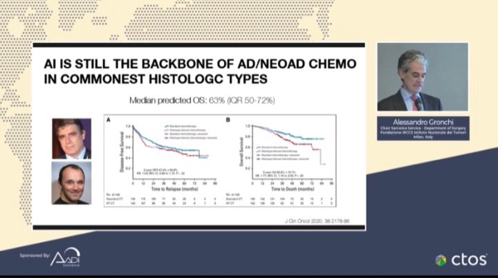 GrupoGeis's tweet image. Bravissimo @alegronchi in his Nina Axelrad Lecture in #CTOS2021!!!
A wonderful walkthrough of an amazing career. Your contribution to sarcoma care is exceptional. From @GrupoGeis we are honored of our friendship and continuous collaboration to improve sarcoma patient’s outcome