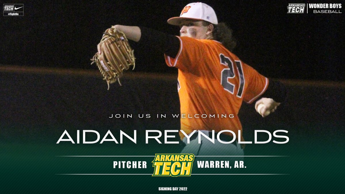 Join us in welcoming the latest Wonder Boys baseball signee, Aidan Reynolds!

#FightOn | #NSD22