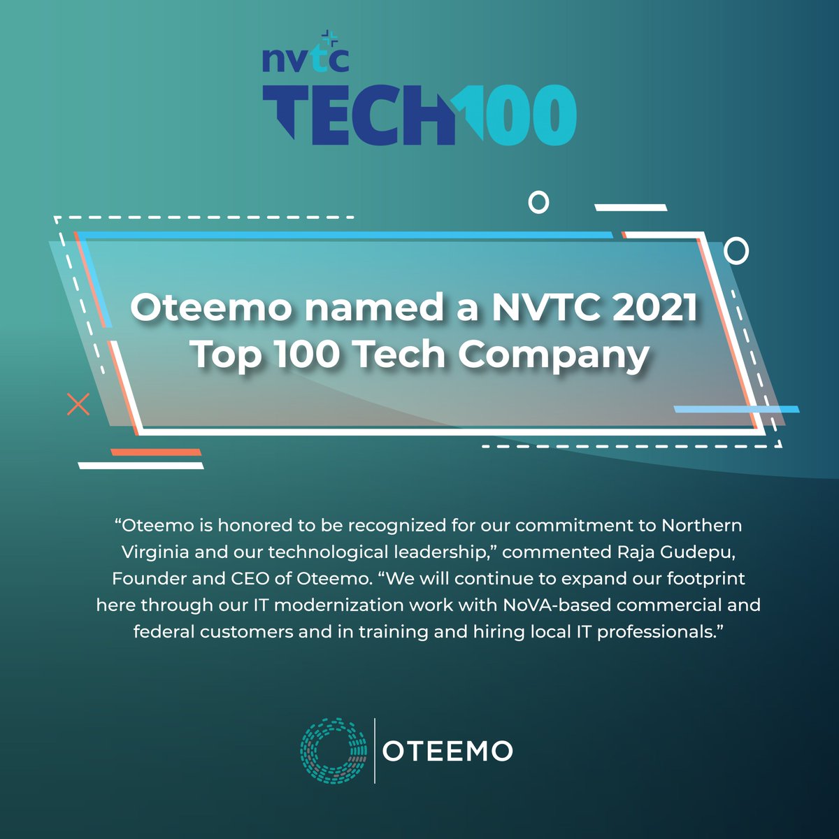 Oteemo tweet media