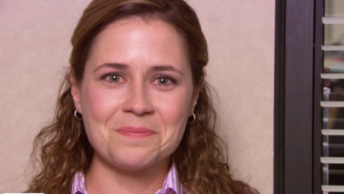 kingsleyscorner's tweet photo. Off-brand but one of my favourite TV couples are Jim Halpert and Pam Beesly from The Office (US). A great illustration of how you can find colour in anything, life in the mundane and ordinary, love where you least expect it. https://t.co/1kljL0xo4v