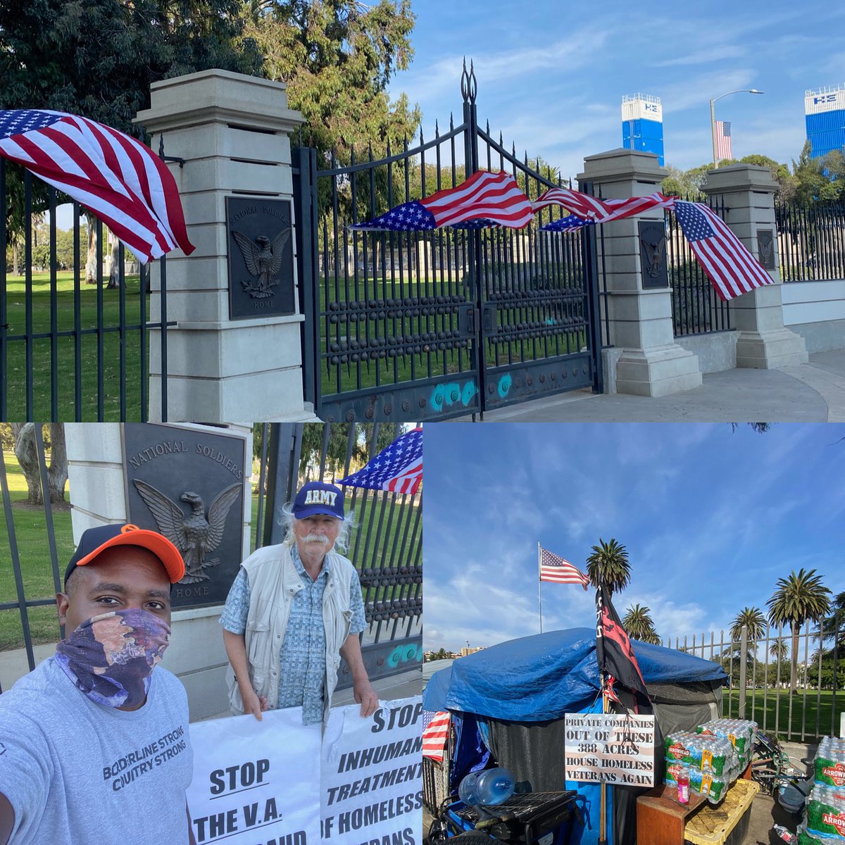 FhttLa's tweet image. Happy Veterans Day. Both of us come from military families, Marines &amp;amp; Army. We are SO grateful to our veterans who have sacrificed everything for our freedom and protections. 🙏🏽🇺🇸

THANK YOU🇺🇸

Photo: Marvin Speller (Co-Founder) From Here to There🇺🇸
#VeteransDay @CoachM100