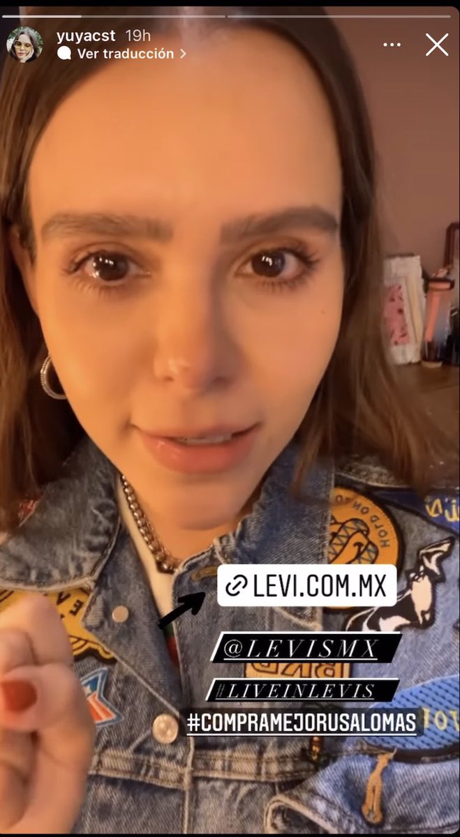 Evallica's tweet photo. Vengo del Insta de Yuya. Y me dio mucha tristeza ver cómo la hicieron subir historias de campaña de Levi’s a huevo, cuando se nota que ella está mal, viviendo un duelo y se encontraba llorando. Cómo a la marca le valió vrg. ☹️ Denle un momentito… no mmn… https://t.co/rVIOZ7Dedz