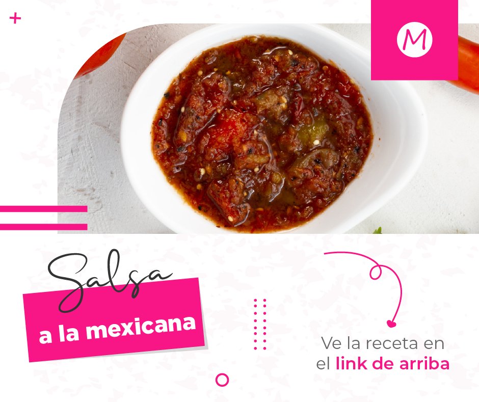 Momscommunity's tweet photo. #Recetas Acompaña tus antojitos con esta deliciosa salsa 🌶 https://t.co/bpckBmMCNs https://t.co/Vb7EKbiGqI