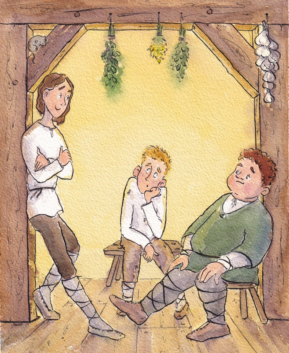 GunaMikelsone's tweet photo. Dabas labumi, koka sijas un pastalas - tāds neuzkrītošs latviskums 💛 Kas ir tavas latviskās sajūtas? 
Šī ilustrācija tika zīmēta latviešu pasakai "Burvju Kastīte", kas iznāca Japānā un kuru man bija tas prieks ietērpt attēlos 😊

#GrāmatasIlustrācija #LatviešuPasaka https://t.co/LHNDdZYbCI