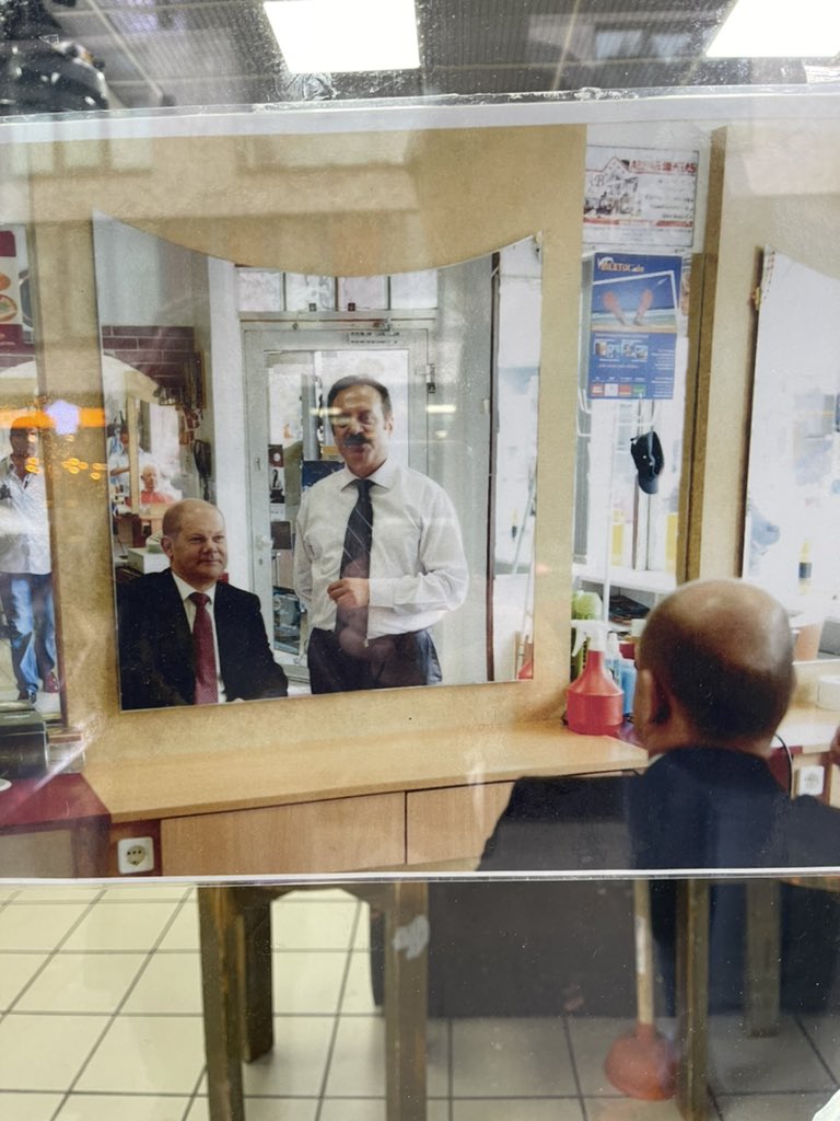 DAS Testimonial für jeden Frisör #Scholz <a href="/OlafScholz/">Olaf Scholz</a>