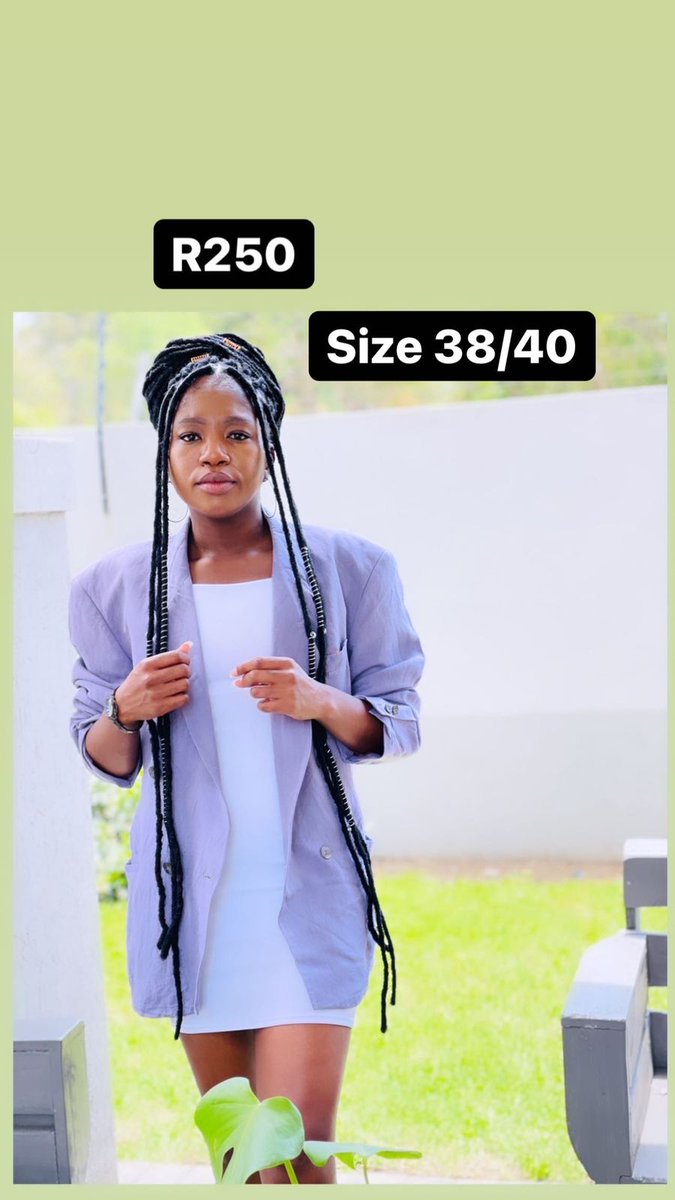 MiissBbee's tweet photo. Hi
I sell vintage preloved Suits,Blazers and coats your support will be highly appreciated... https://t.co/c3x9RVAmJD