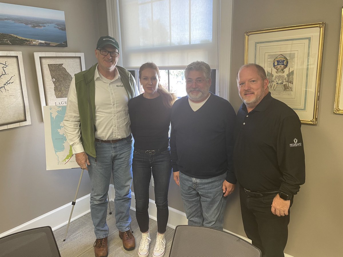 Welcome to LaGrange, GA Remington!  Billy Hogue, SVP of Operational Services and Randy Babcock, Director of Sourcing &amp; Supply Chain Management of Remington, visited LaGrange today to officially begin work locally.  #remington #lagrangega #gdecd