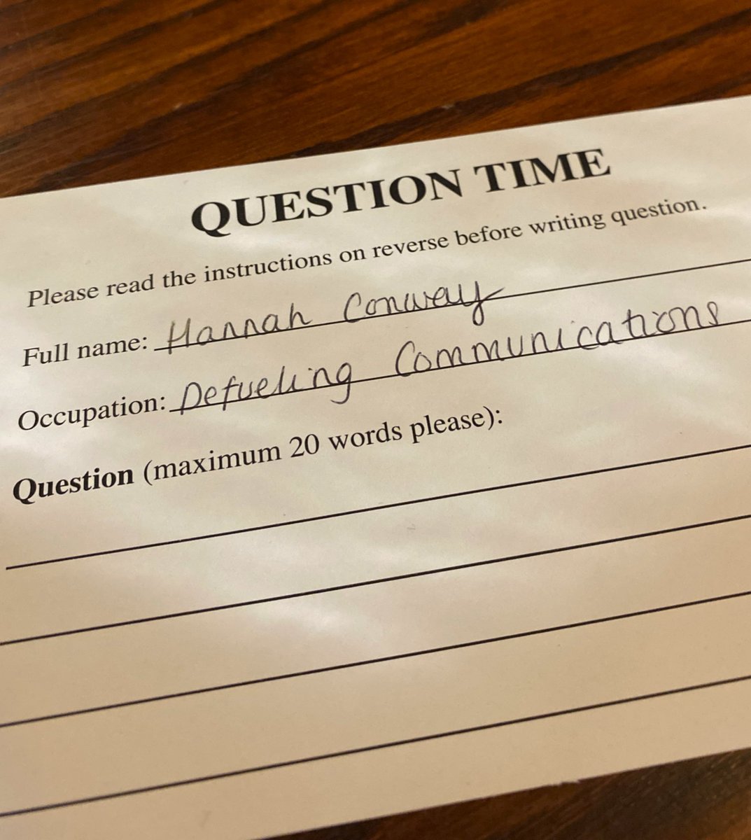 hannahteesside's tweet photo. Very excited to be taking part in @bbcquestiontime tonight at Borough Hall Hartlepool 👍🏼 Should be an interesting evening … https://t.co/dOCFo60QjC