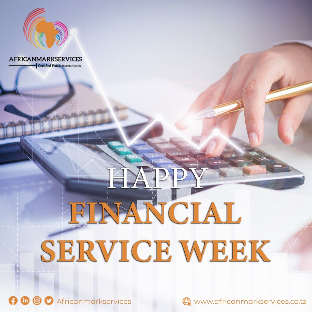 AfricanMarkTz's tweet photo. From the team at Africanmark Services, we wish you happy Financial Service Week. https://t.co/b2hH42HVYQ
