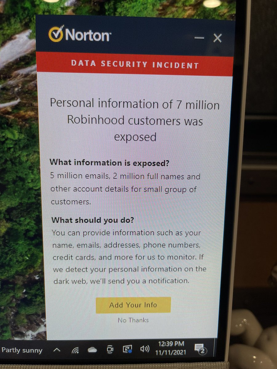 RTimeFullTime's tweet photo. @DuncanGray Not after their data breach. https://t.co/RzYouiuVnt