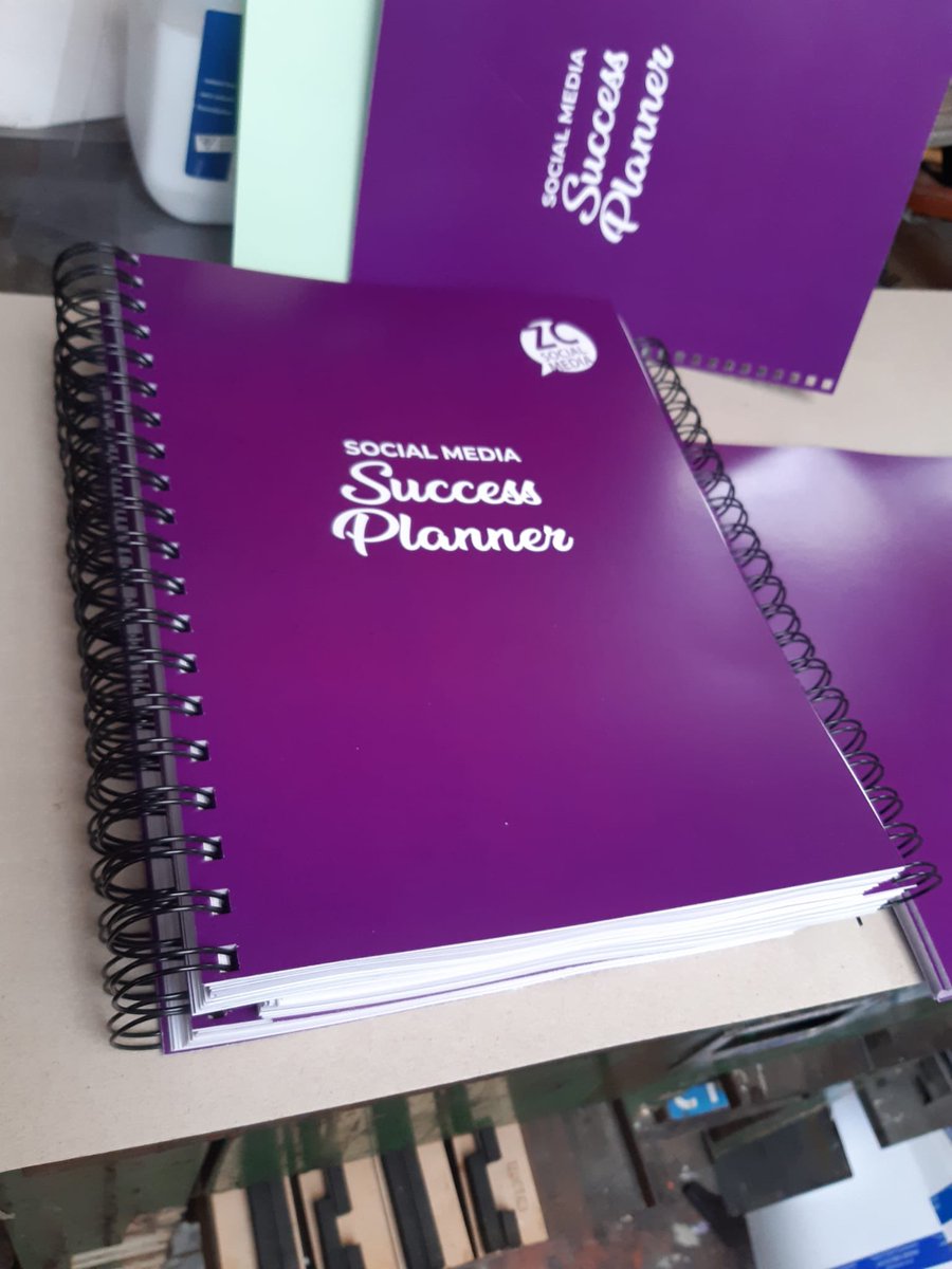zoe_cairns's tweet photo. Our #KSA Social media success planner 2022 version is all packed and ready for it’s journey to #SaudiArabia tomorrow in @garethzcsocial suitcase! 🧳 

Thank you @TowerPrintKent for a professional speedy and brilliant customer service printing these 💜 https://t.co/wF8xULBkBD