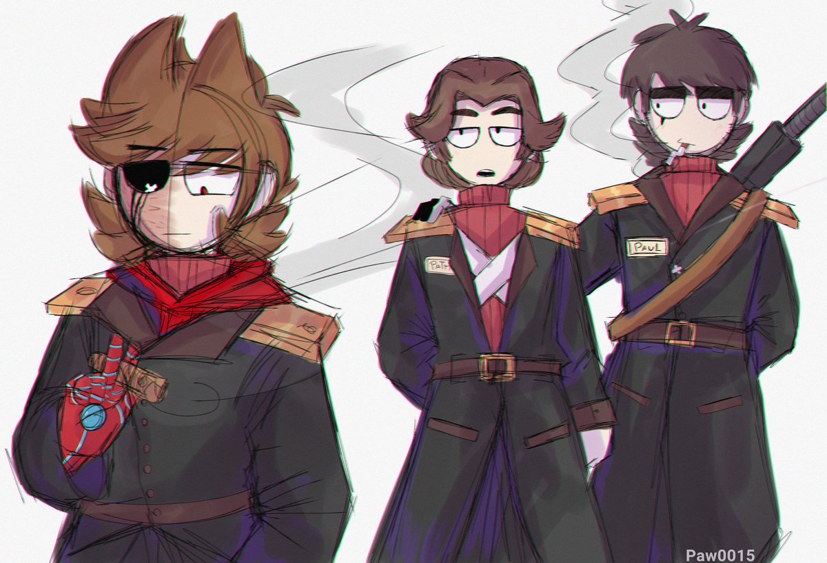 nullraivs's tweet photo. 내 대체 우주의 붉은 군대 Tord, paúl and Patrick sketches @EWBFfan_comic
Red army in my alternate universe
#redarmy #paúleddsworld #ewpaul #ewpatryck #paúltervoorde #eddsworld #TORD #Redleader #Eddsworld_broken_future_comic #EWBF https://t.co/qjVjBbPknd