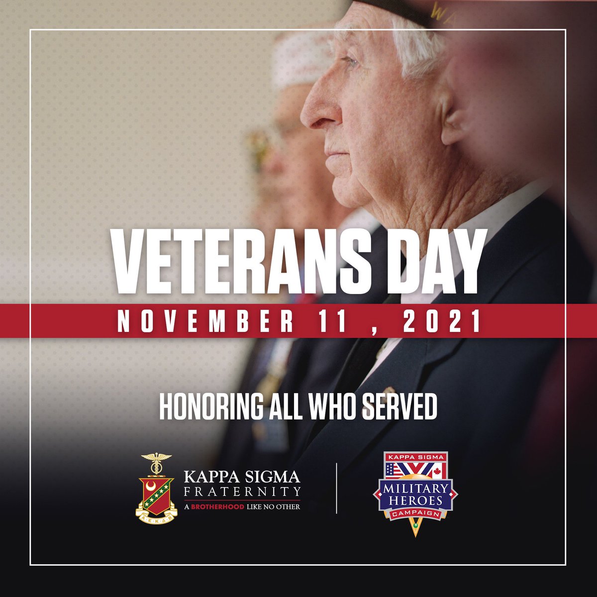 Happy #VeteransDay to all of the brave men who have served, and are serving this great country. No amount of words can express the gratitude we have for all of you.