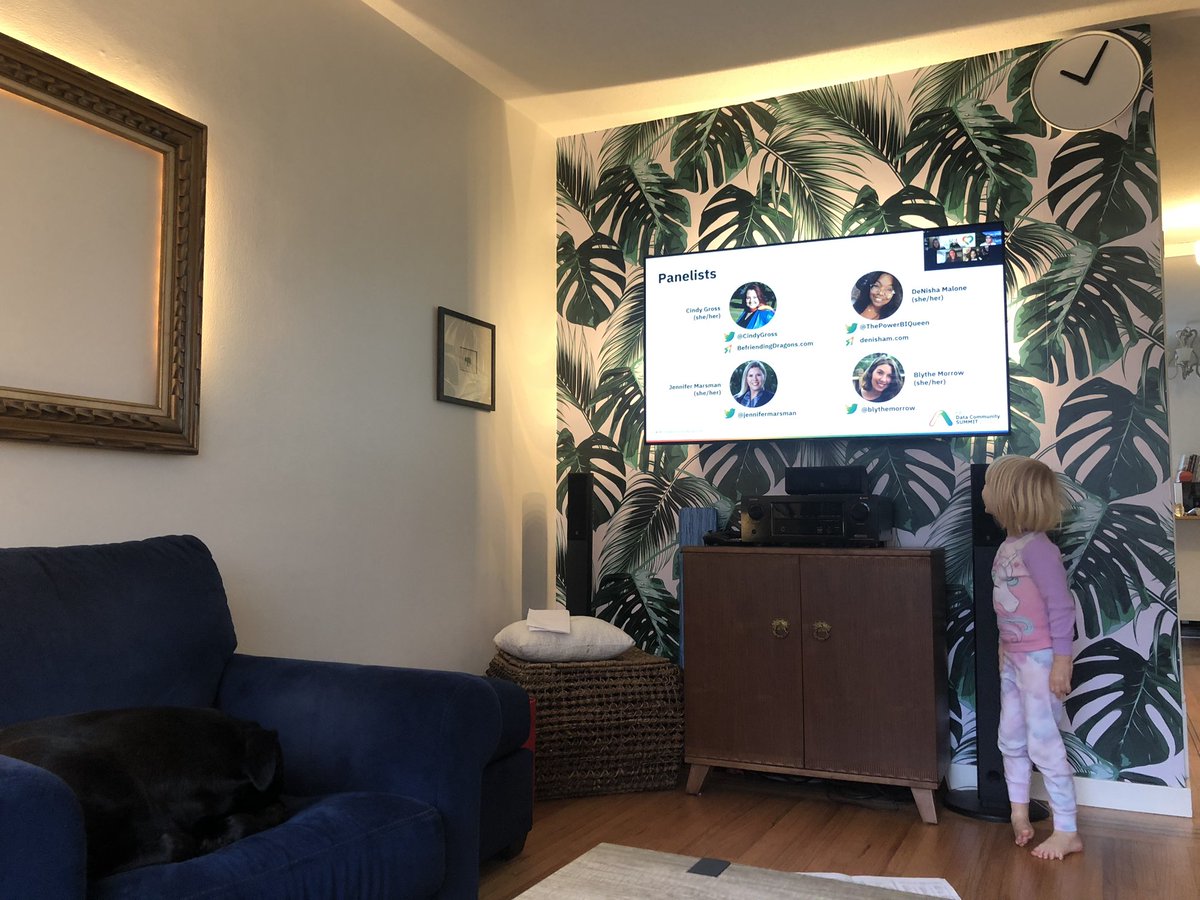 blythemorrow's tweet image. My 3yr old daughter watching me speak at the #passdatasummit Women in Tech panel. #datawit