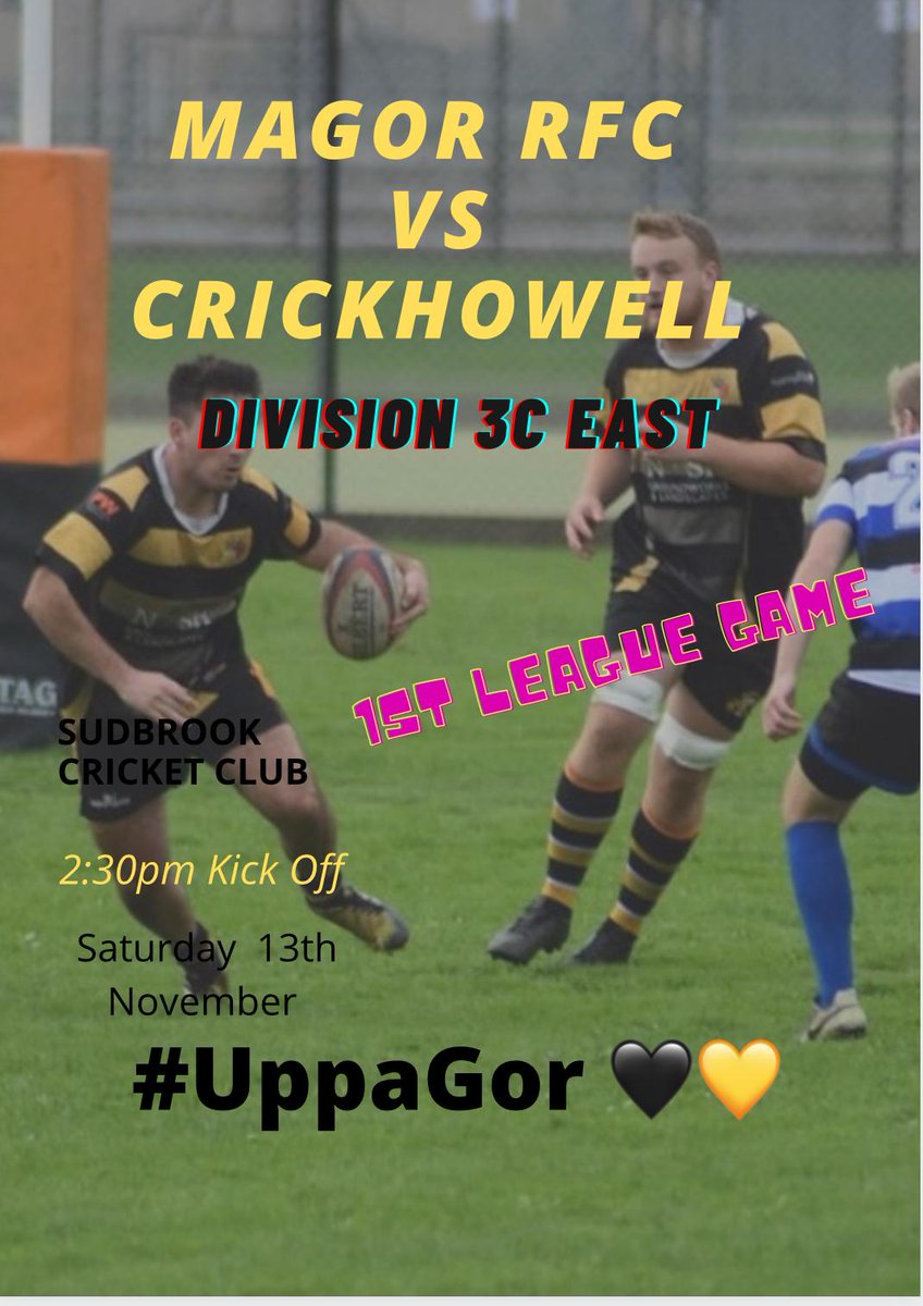Magor_rfc's tweet photo. This Sat we play our first ever league game..For some of us it is so much more than that,it's 14 years of hard work to get us to this position.. All are welcome to come &amp; support the boys https://t.co/WKJ4tr7nCn