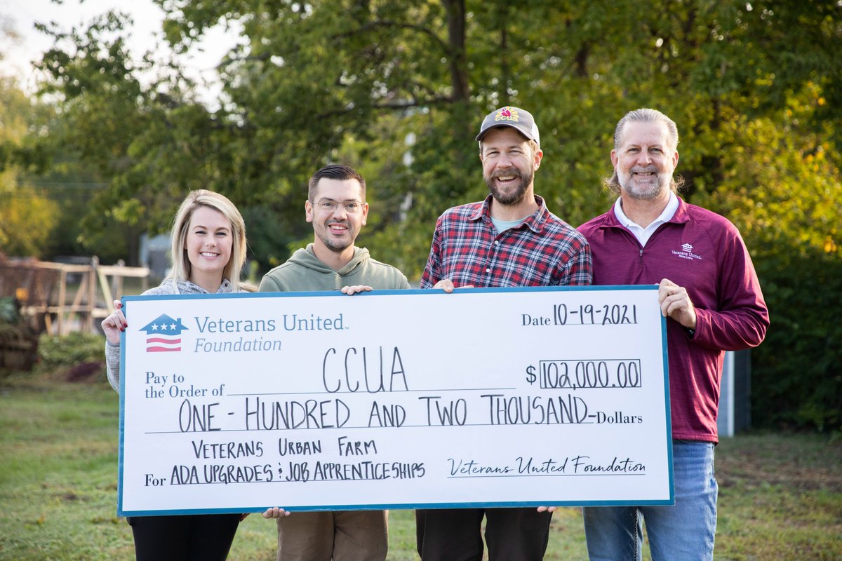 VUFoundation's tweet photo. Today is a day of honor. VUF began to support Veterans, military members &amp; our communities. On our 10th Anniv., $10M is being donated to projects making a lasting difference. We're excited to see how the lives of those who have sacrificed to serve our country will be enhanced! https://t.co/631QuLDALc