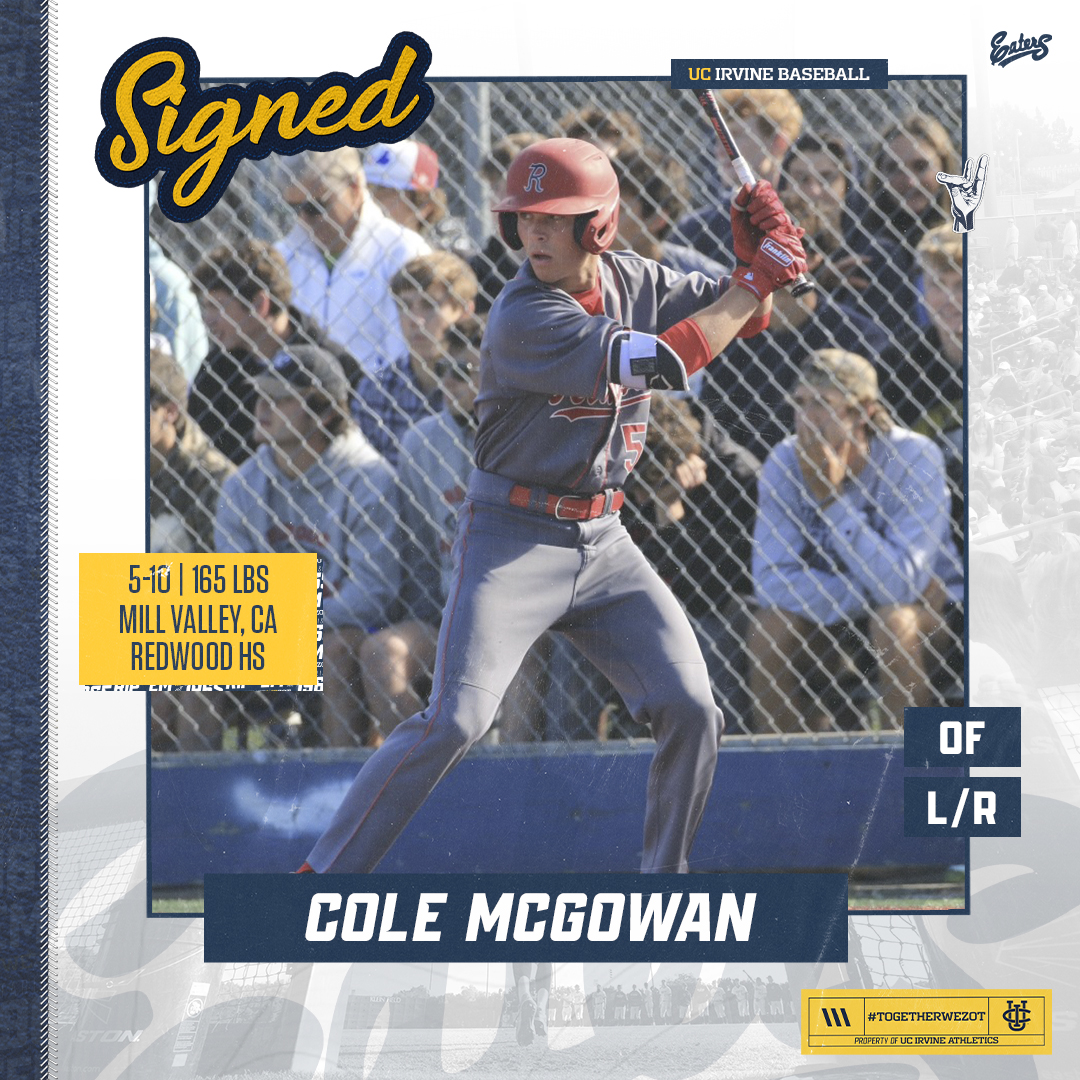 With all the makings of another top-tier Anteater in the outfield on #NationalSigningDay, welcome Cole! #TogetherWeZot