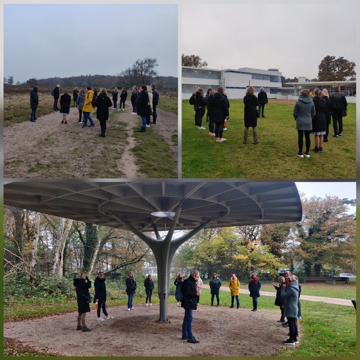 Indrukwekkende #Autisme Belevings Wandeling van @marcbeek voor het autismenetwerk ZML SO/ VSO dat ik al jaren leid. Zo tof om weer eens een andere (ervaringsdeskundige) kijk op het autisme van onze leerlingen te oefenen!