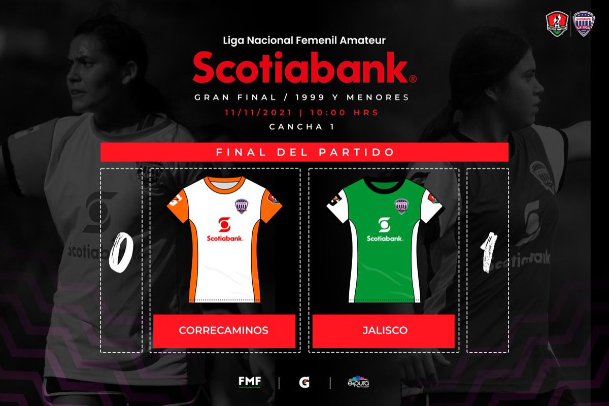 SectorAmateur's tweet photo. #LNFAS | Tenemos campeonas de la Fase Nacional categoría 1️⃣9️⃣9️⃣9️⃣ y menores 🤩 👏🏻.

#ElComienzoDeTuHistoria #FMFPorNuestroFútbol 
@ScotiabankMX @ScotiabankFC @gatorademex @epuraoficial https://t.co/jD5hghKLEl
