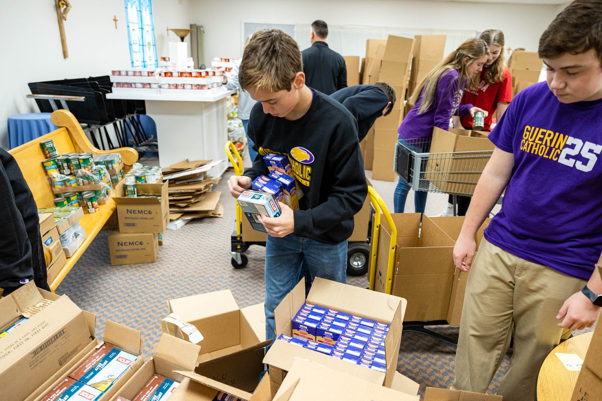 Guerin Catholic Serving with Love