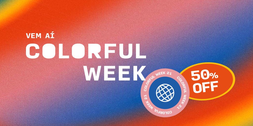 Gang_tweets's tweet photo. A Colorful Week está quase chegando e a Gang separou algumas dicas especiais pra você aproveitar muito! Vem conferir no Blog: https://t.co/SRj7XdoBJz https://t.co/oQzVxTwsPM