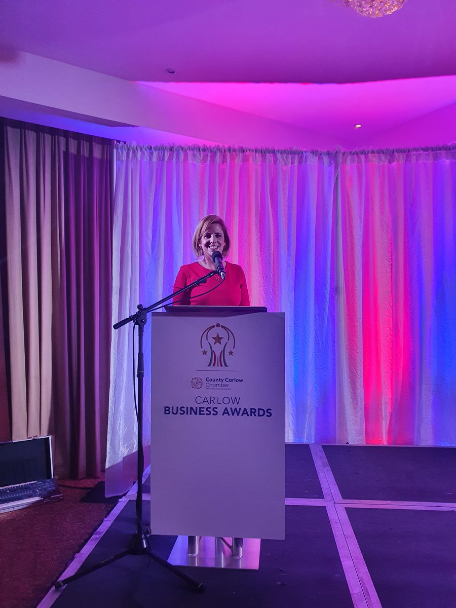 carlowchamber's tweet photo. @eimeardeschemer doing a few sound checks before tonight's #CarlowBizAwards in the @LordBagenalInn https://t.co/GaVWqjxJd6