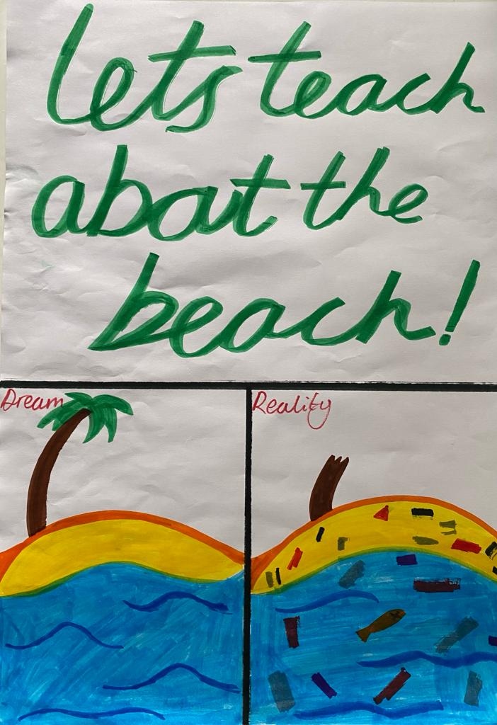 _WavesOfChange_'s tweet image. "Let's teach about the beach" 

Let's learn from Young People's great knowledge about the coast. #itstimetolisten