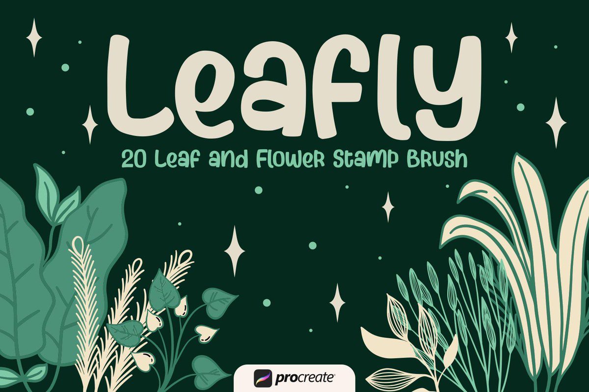 DavidZydd's tweet photo. Leafly - Procreate Stamp Brush https://t.co/2Sa9vilrF5  #procreatestamps #chineseink #procreatebrushes #illustratorstickers #badges #procreatestamp #Procreate #beauty #ProcreateBrushes #ipadletteringbrush #ProcreateTricks https://t.co/lmzRpyQiO6