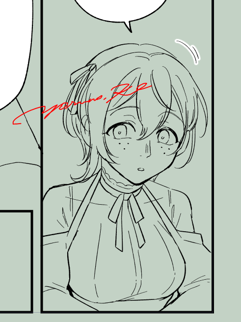 今日は進捗がとても良くて偉い! ペン入れあと5p～! 