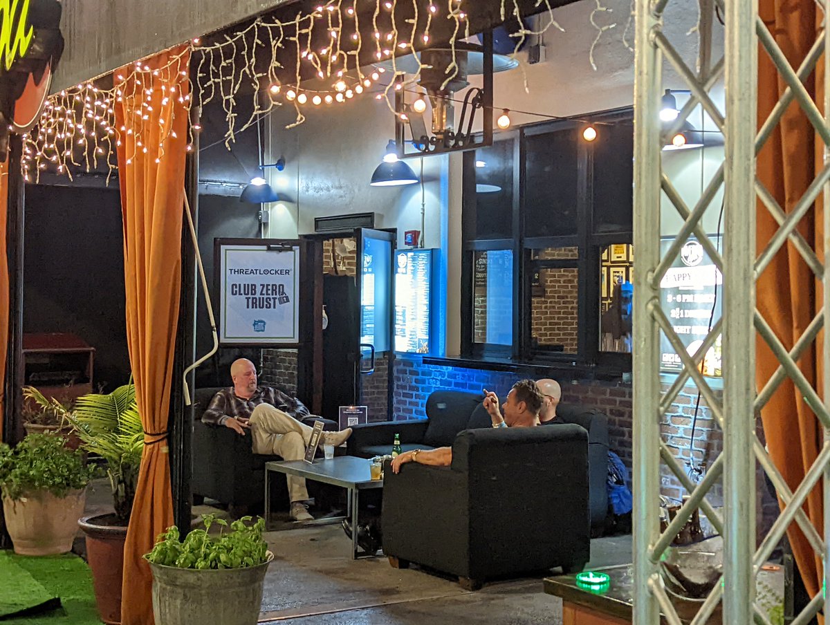 dropsuite's tweet photo. Dropsuite's Cigar Lounge at @TavernaOpaOrl for the #MSPBlockParty was a great way to start #ITNConnect21! Thank you to @oldfashioncigar for rolling fantastic cigars for our partners.
@bvoipllc @pax8 @Sherweb
#security #msp #mspartners #mspartner #mspsales https://t.co/oWvBBbW37Q