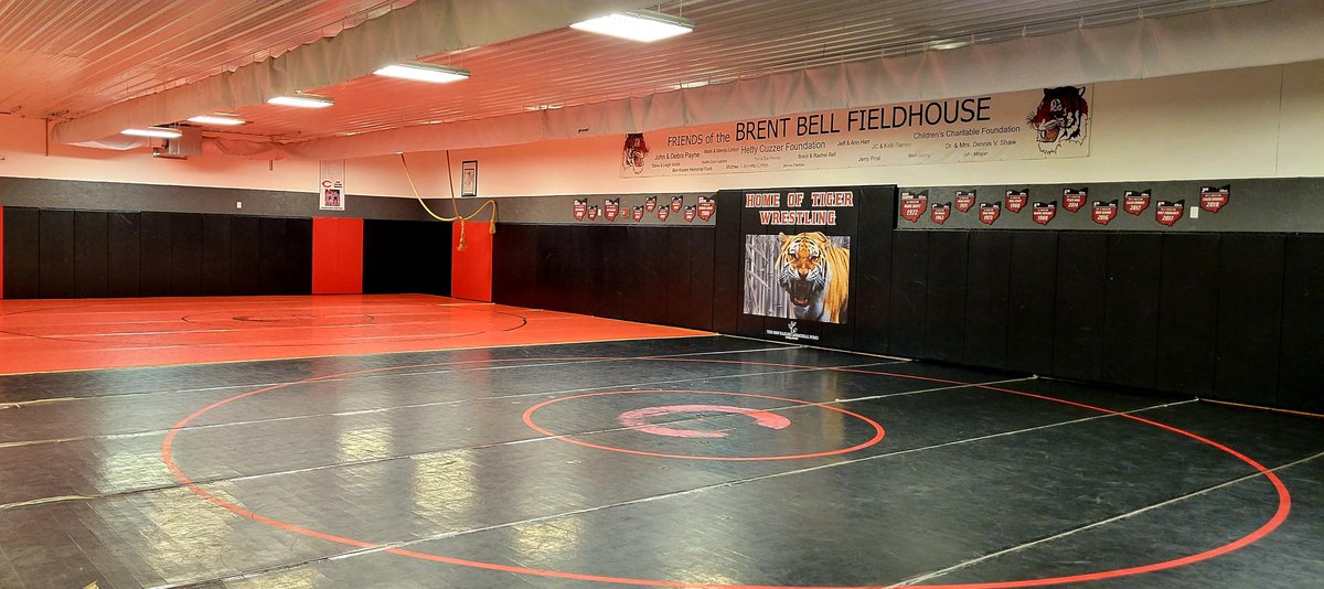 KeatonBrad's tweet photo. Wrestling season officially begins tomorrow. This will be my 17th year coaching Wrestling for Circleville. I still get as excited as I did the first day.
We at Circleville have an awesome room donated by Circleville Wrestling alumni, in honor of the coaching legend-
Coach Bell. https://t.co/13SpgCcQt4