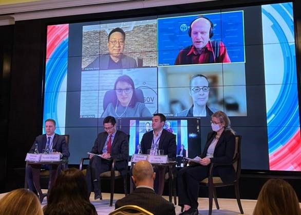 Watch a recap of the <a href="/StrategEast_org/">StrategEast</a> State and IT Eurasian Forum session co-hosted by experts from <a href="/WorldBank/">World Bank</a> &amp; <a href="/UNDP/">UN Development</a> on how Eurasia can take advantage of a data-driven transformation: wrld.bg/Gafw50GLEjv
