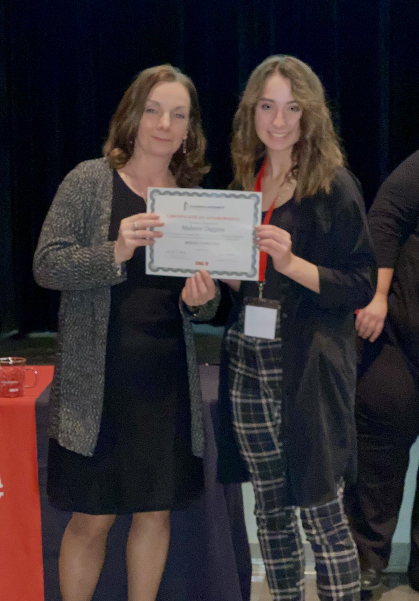 K2_Hudock's tweet photo. Congratulations to @ChanelMalaree on her Nomination of Breakthrough Women in STEM. Thanks to @CalUofPA for a great day! https://t.co/3xLOyp2RqJ