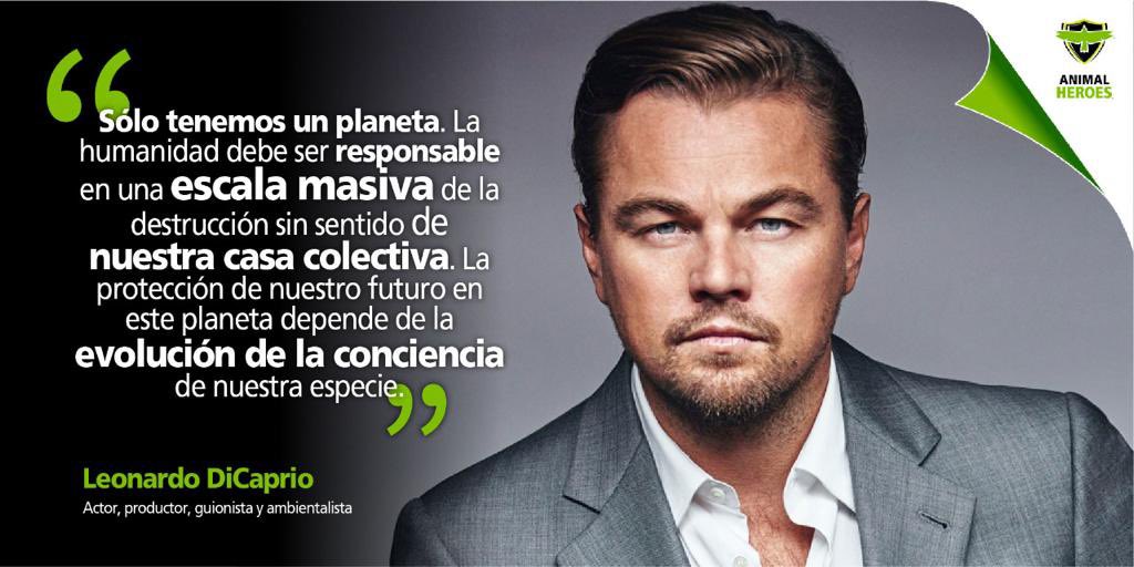 BeAnimalHeroes's tweet photo. Hoy, Leonardo DiCaprio, actor, productor guionista y ambientalista está celebrando su cumpleaños. Lo festejamos con parte del discurso que dio en los Oscares 2016.
#HappyBdayLeo #LeonardoDiCa https://t.co/pC7OaeoDAh