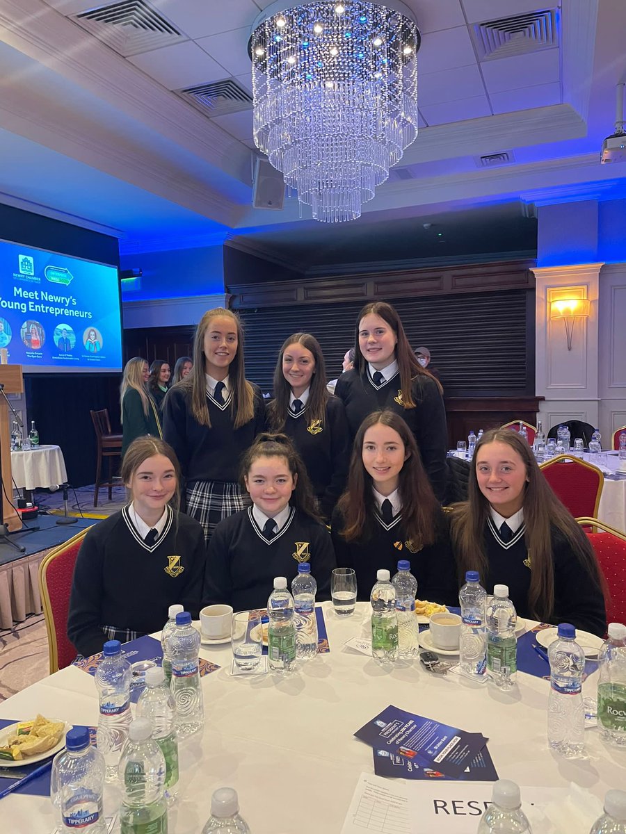 OLSBUSINESS's tweet photo. A very motivational morning with @NewryChamber listening to young entrepreneurs entrepreneurial journey 
@ConnexOffsite @NatashaDaryaie @DrEmmaClinics GreenQube Sustainable Living #risktaking #innovation #dream #inspire https://t.co/DJEfA9XUH3
