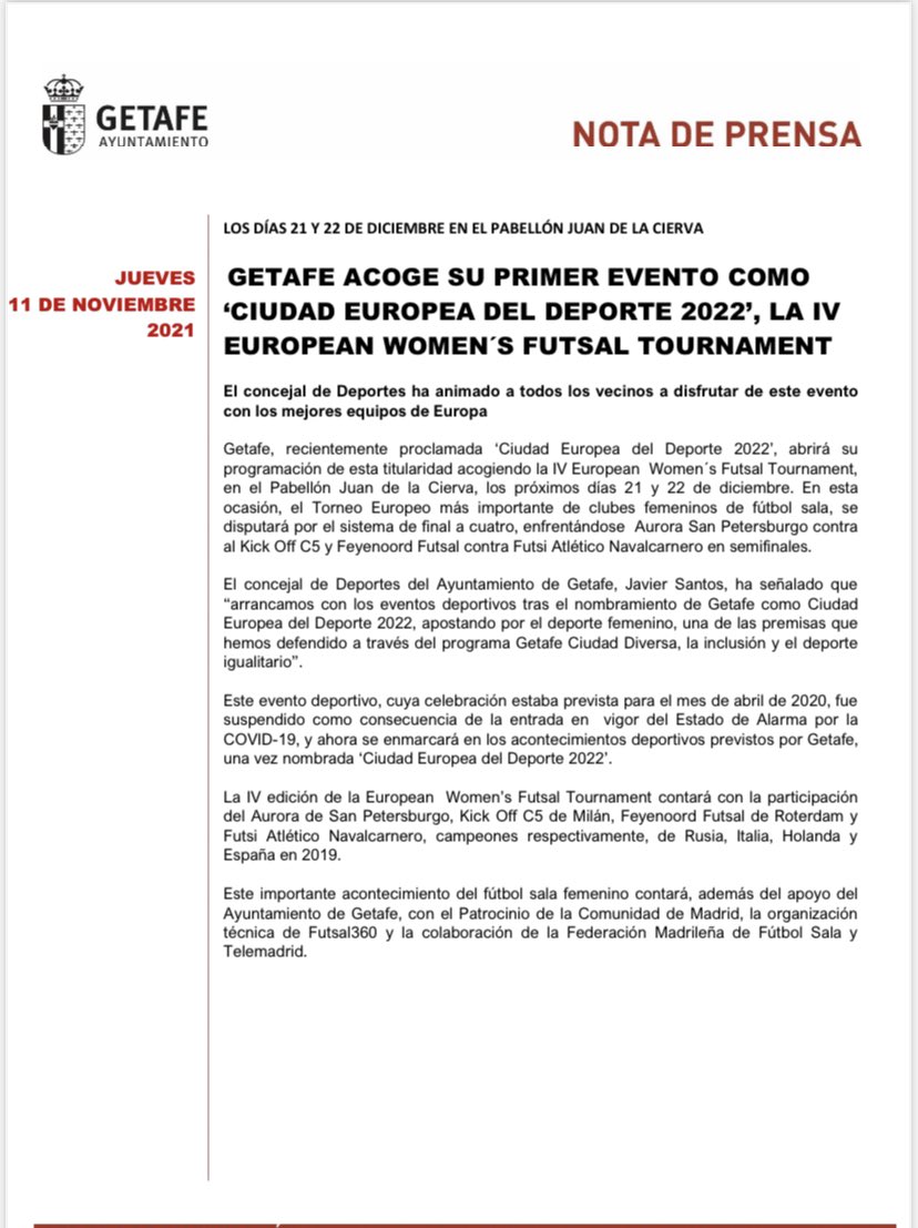 🚨🚨 COMUNICADO OFICIAL 🚨🚨