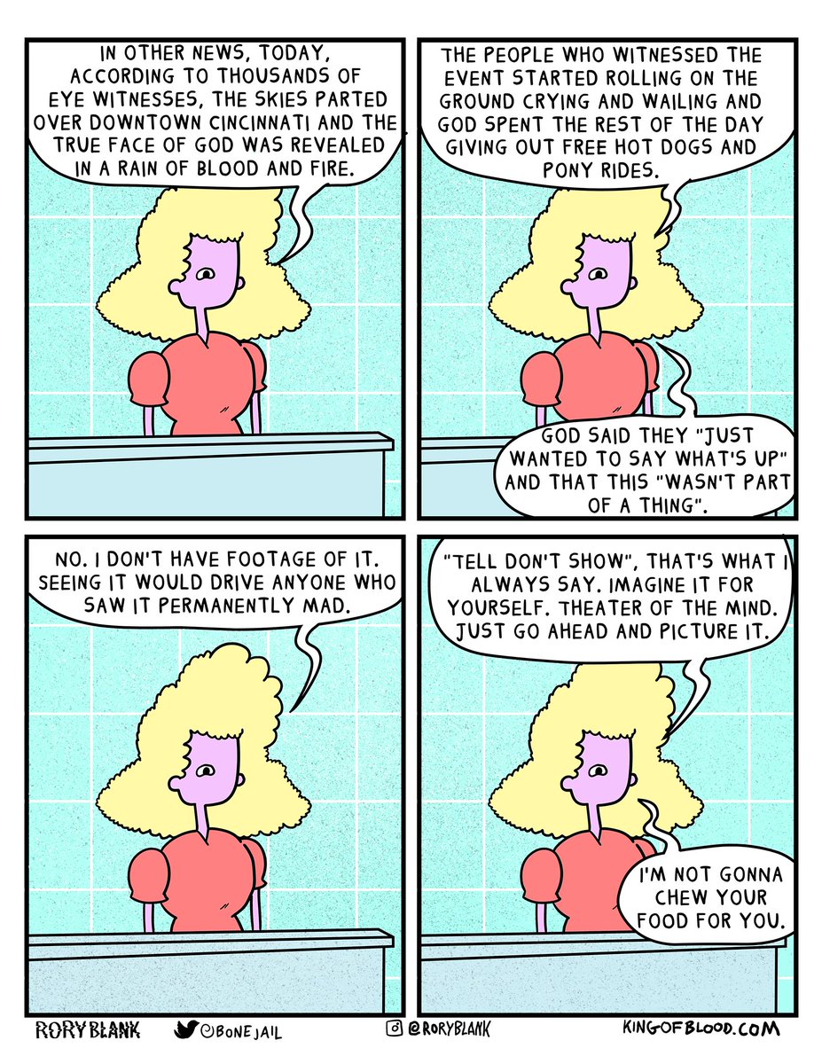 showing not telling
#comics 