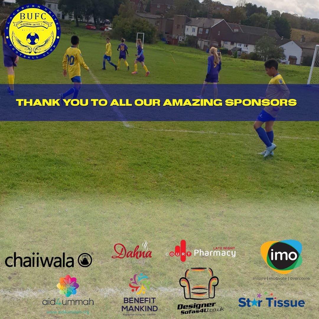 BlackburnUtdFC's tweet photo. ๐๐๐๐ค ๐๐ ๐๐ข๐ฑ๐ญ๐ฎ๐ซ๐๐ฌ๐
How good is it to see all of our teams playing this weekend??
Good luck to all๐ก๐ต
โก๏ธโก๏ธโก๏ธ Swipe to see our season sponsors
โข
โข
โข
#bbufc #football #blackburn https://t.co/lcox1TN26p