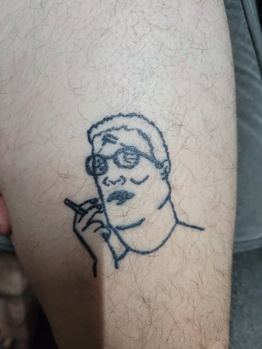 Tattoo made by yours truly https://t.co/xI4N2897Ho