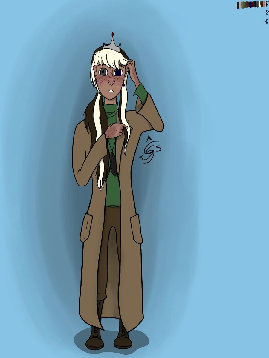 ThetaSigmaSpace's tweet photo. @webble_jsc Hi! Congrats on the milestone!!! my name is Reynie but I also go by Theta (they/he or vo/ven/veir). I’m an author and artist so I mostly draw art of my ocs (art attached below) but I do draw fanart sometimes. No shareable writing currently :( Ty for hosting this though! https://t.co/qxuKEgBZUp